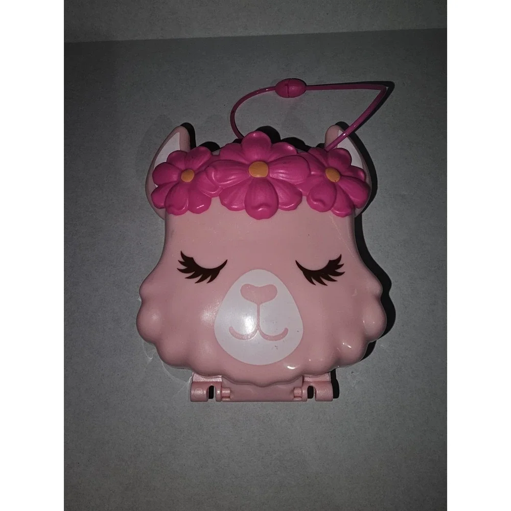 Polly Pocket‎ Compact Lot Llama & Fruit Book Playsets w Figures Mattel 2019